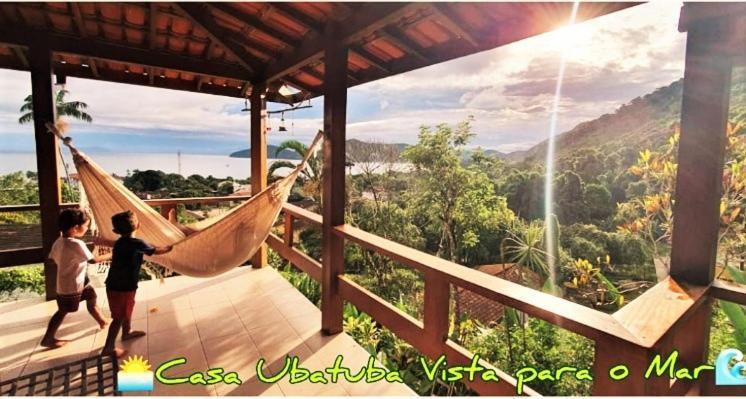 Casa Ubatuba Vista Para O Mar Eksteriør billede